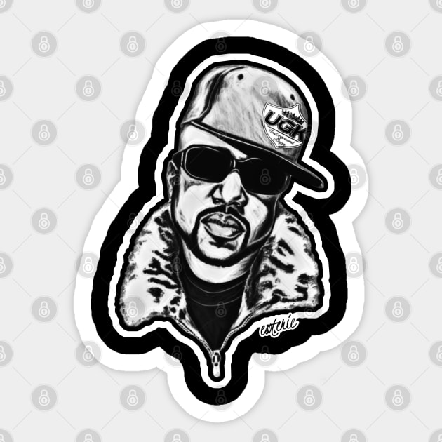 Tony Snow Sticker by Esoteric Fresh 